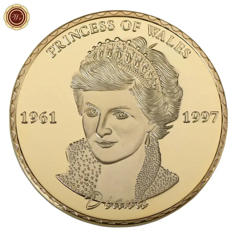 Diana, Princess of Wales Gold Plated Commemorative Coin Set GoGetIt.AI