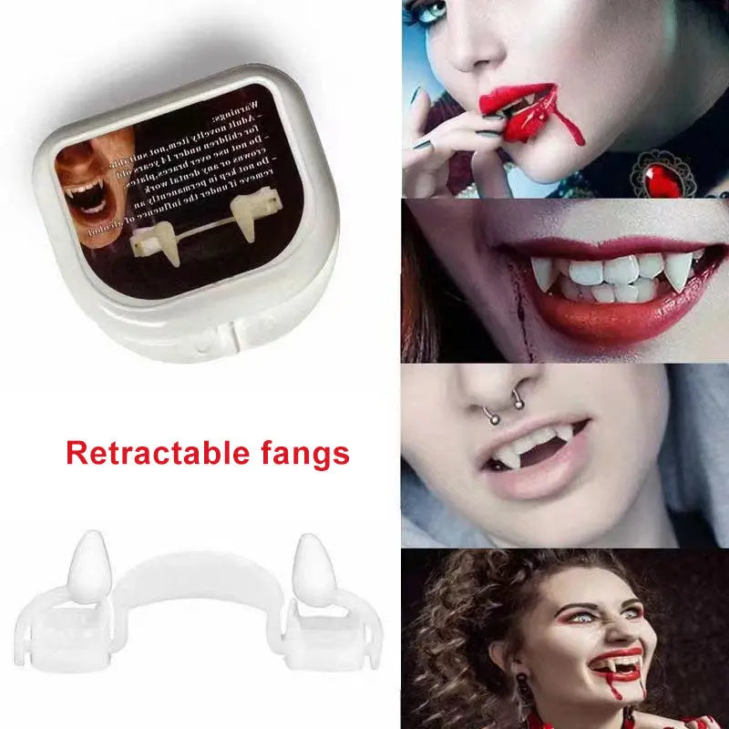 Retractable Vampire Teeth GoGetIt.AI