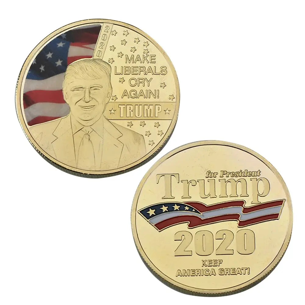 TRUMP 2024 US President Gold/Silver Eagle Commemorative Coins