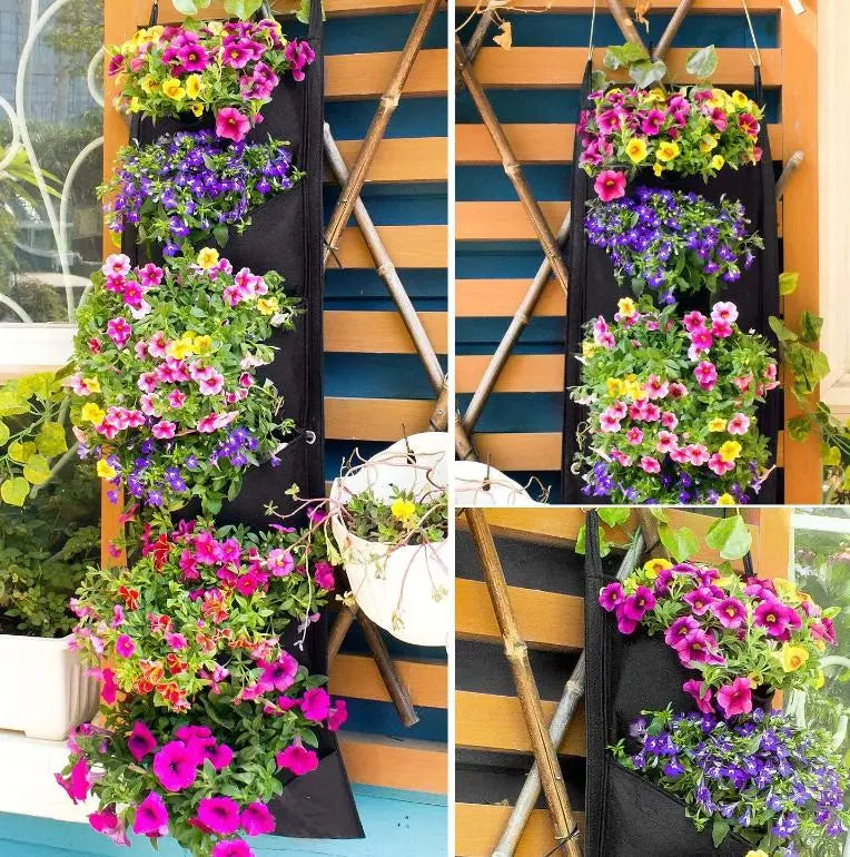 Vertical Hanging Garden Planter Flower Pots - NEW DESIGN My Store